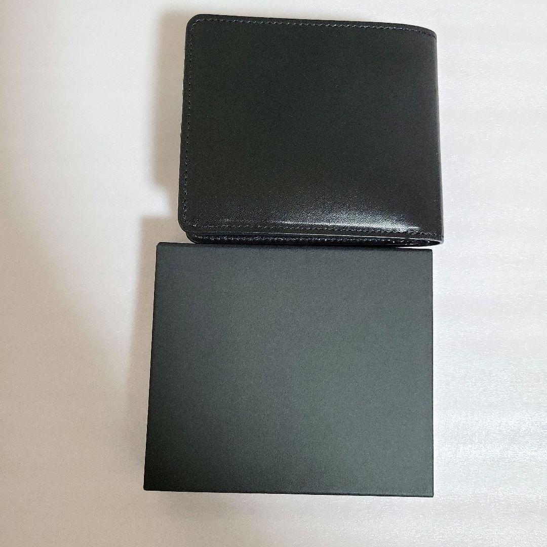 HONDA　レザートラッドウォレット　財布　二つ折り　/　ブラック