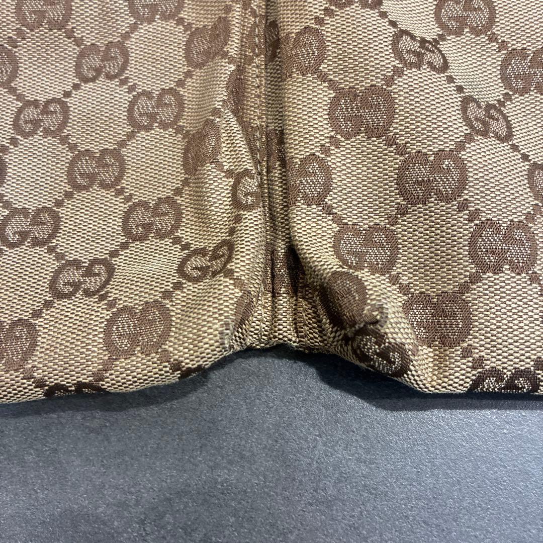 GUCCI （グッチ）ボディバッグ GG キャンバス レザー シェリーライン