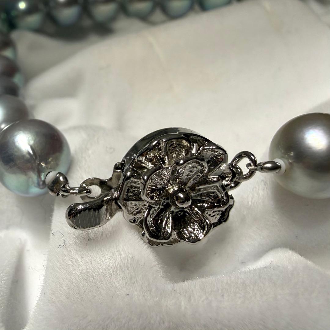 テリ強☆あこや真珠 パール ネックレス8mm 37.5g 42cm 本真珠