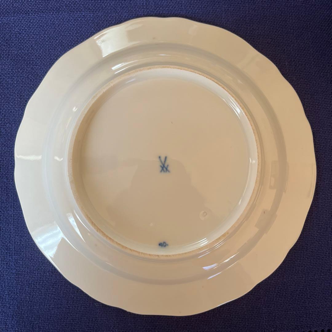 マイセン　ブルーオニオン　ケーキ皿　6枚