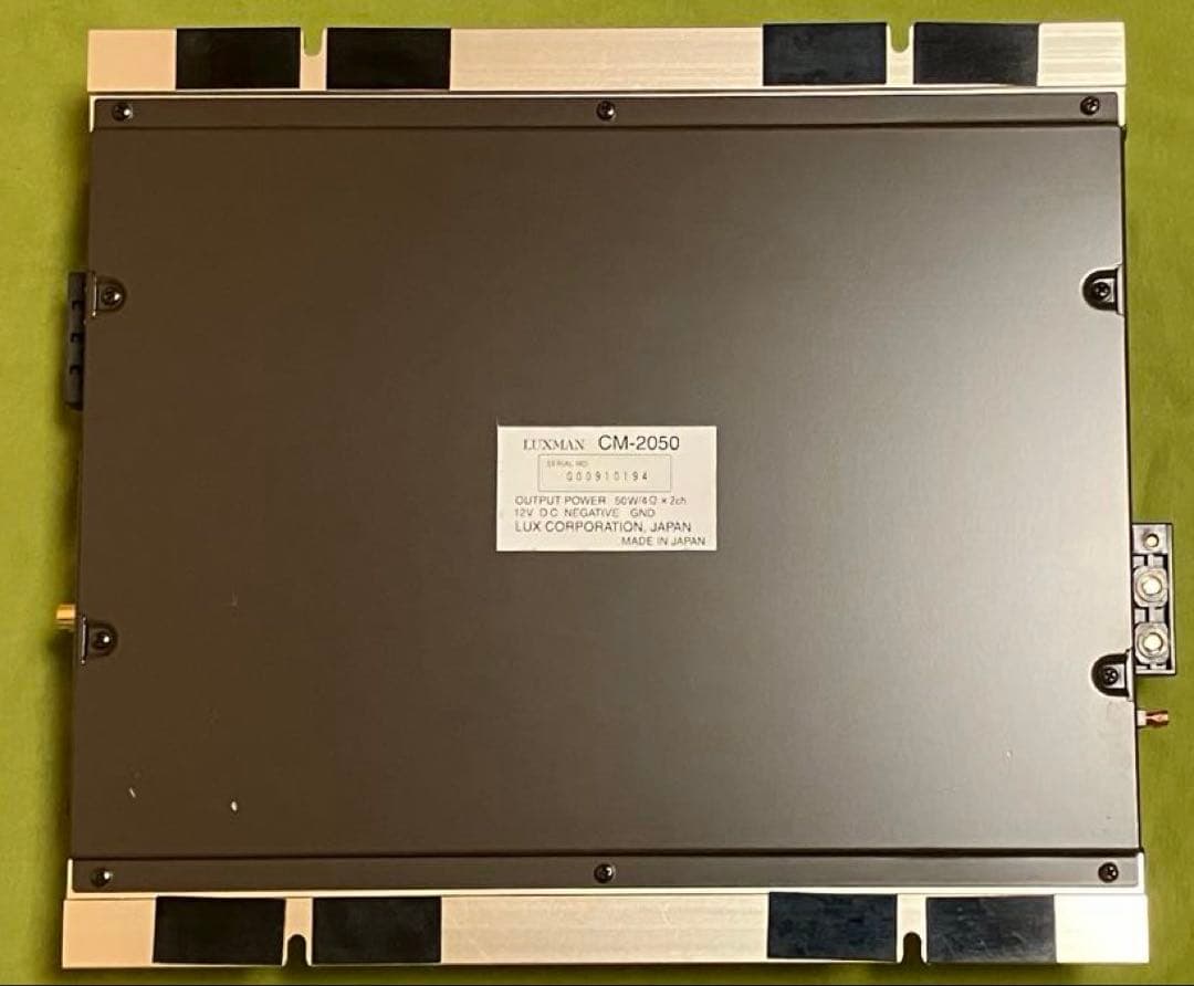 LUXMAN CM-2050 ラックスマン カーオーディオパワーアンプ②