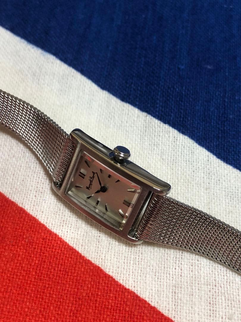 マーガレットハウエル　レディース時計　電池交換済　ベルト新品交換