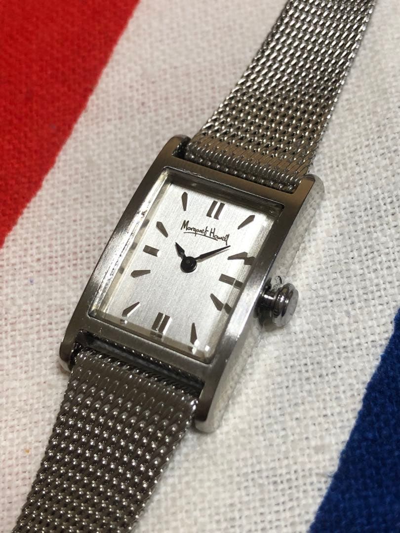 マーガレットハウエル　レディース時計　電池交換済　ベルト新品交換