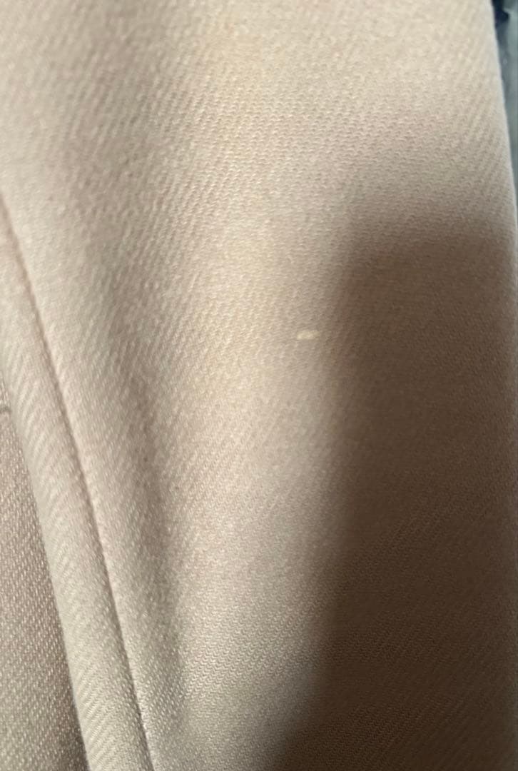 バーバリーブルーレーベル　チェック柄　ベージュ　コート　38