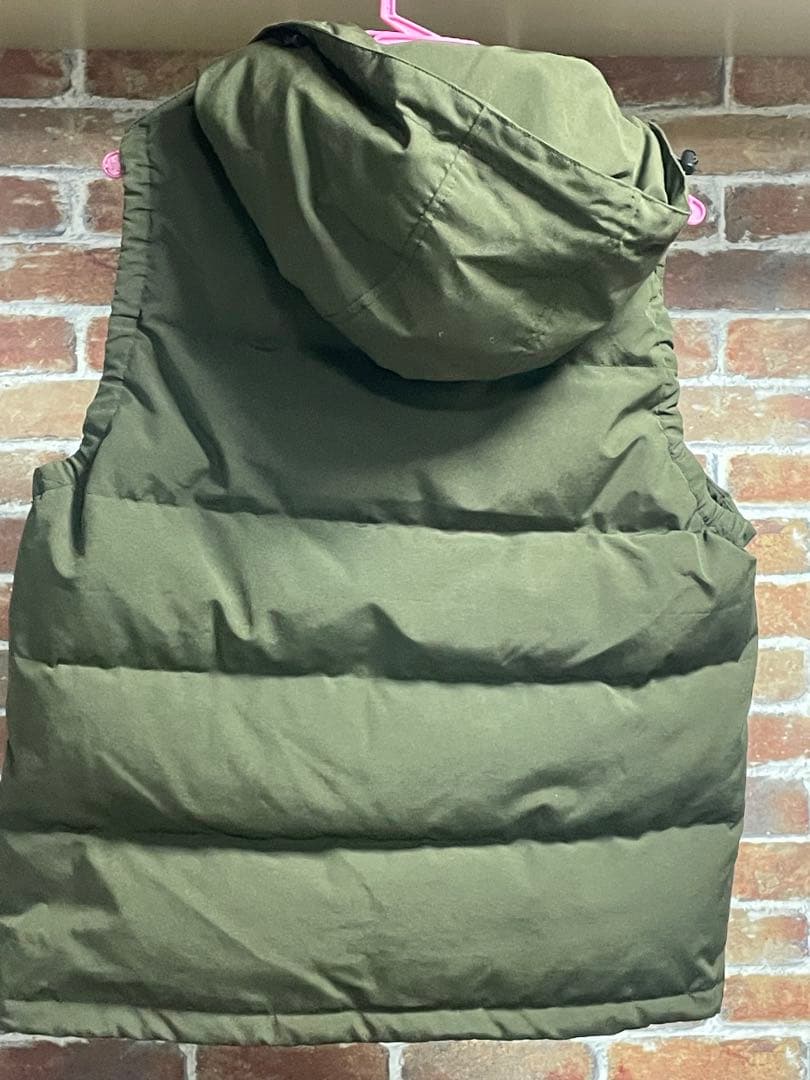 【DANTON】ダウンベスト カーキ 40サイズ