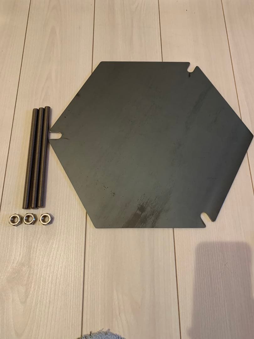 焚火台　焔　Ｍサイズ　炭受け鉄板セット