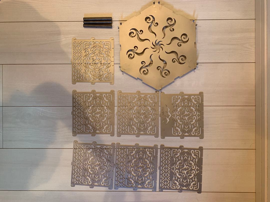 焚火台　焔　Ｍサイズ　炭受け鉄板セット