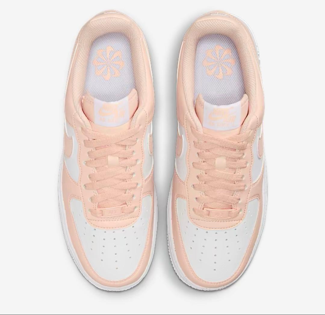 国内正規 エアフォース1 ウィメンズ レディース ピンク ホワイト 24.5