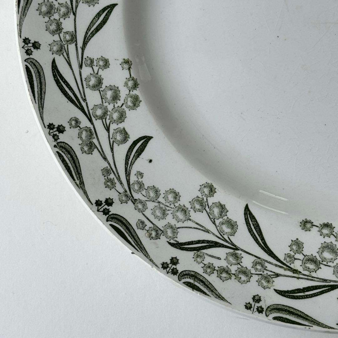 フランスアンティーク　St.Amand ミモザ　サンタマン　2枚セット