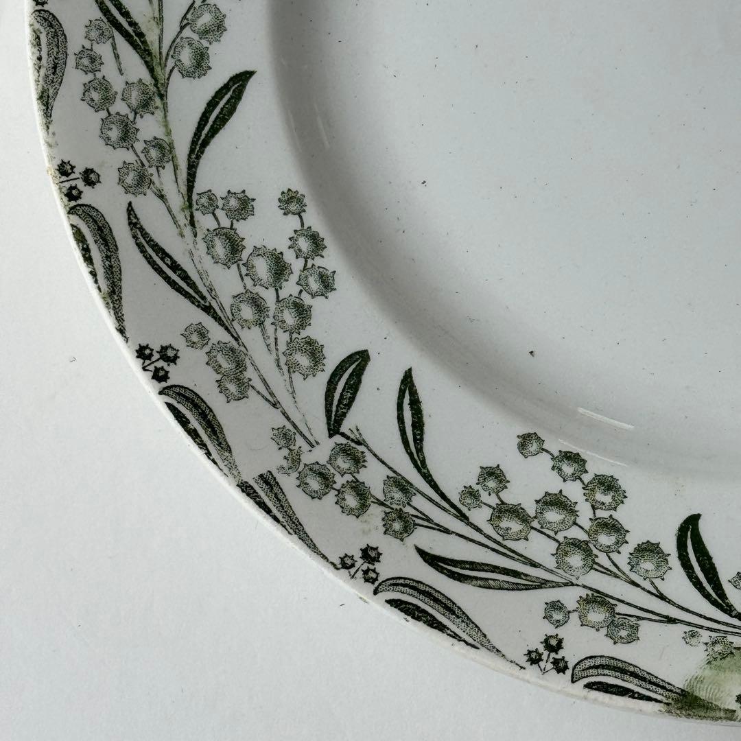 フランスアンティーク　St.Amand ミモザ　サンタマン　2枚セット