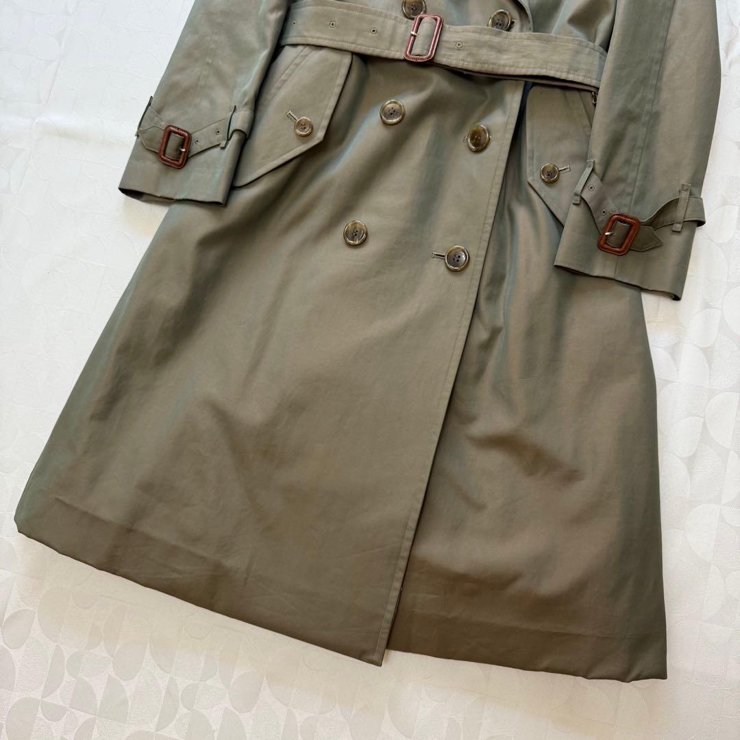 希少 美品 Burberrys バーバリー ライナー付き トレンチコート 玉虫色