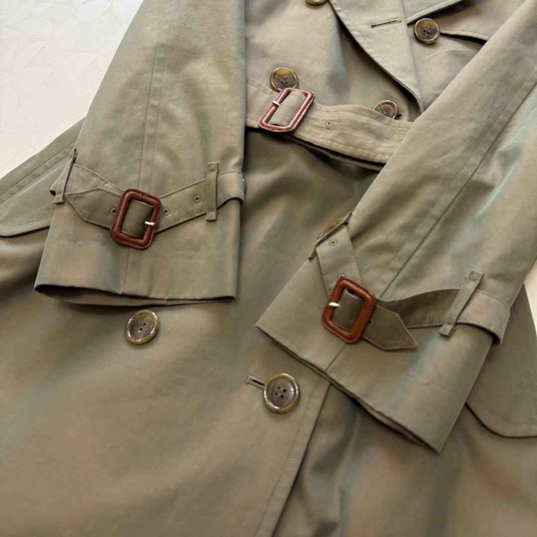 希少 美品 Burberrys バーバリー ライナー付き トレンチコート 玉虫色