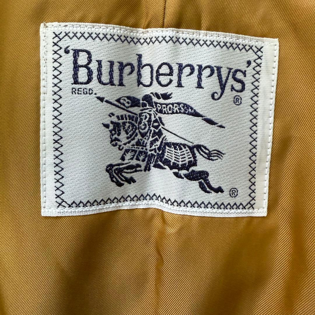 希少 美品 Burberrys バーバリー ライナー付き トレンチコート 玉虫色