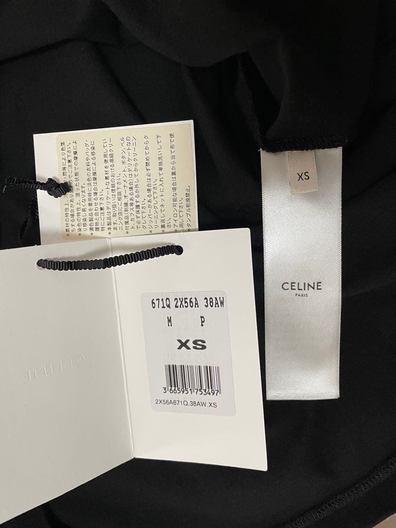 CELINE 22SS ノースリーブTシャツ COSMIC CRUISER XS