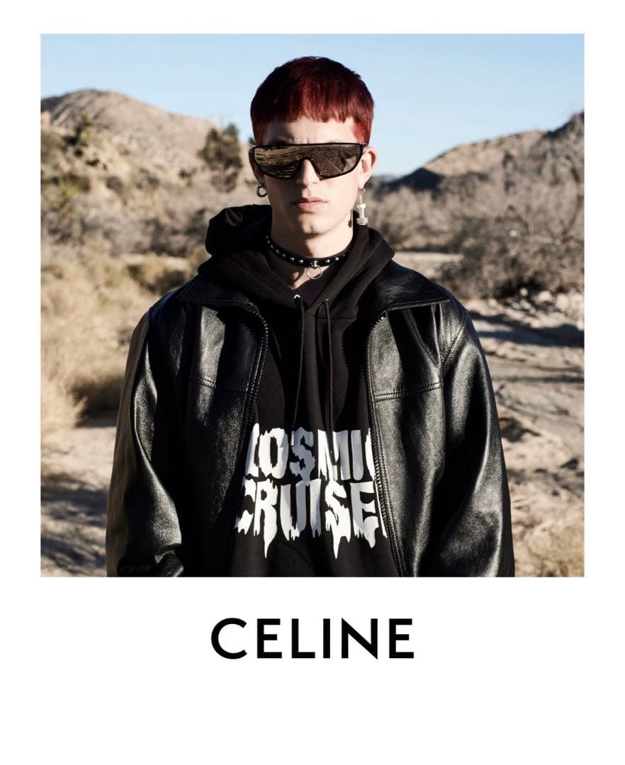 CELINE 22SS ノースリーブTシャツ COSMIC CRUISER XS