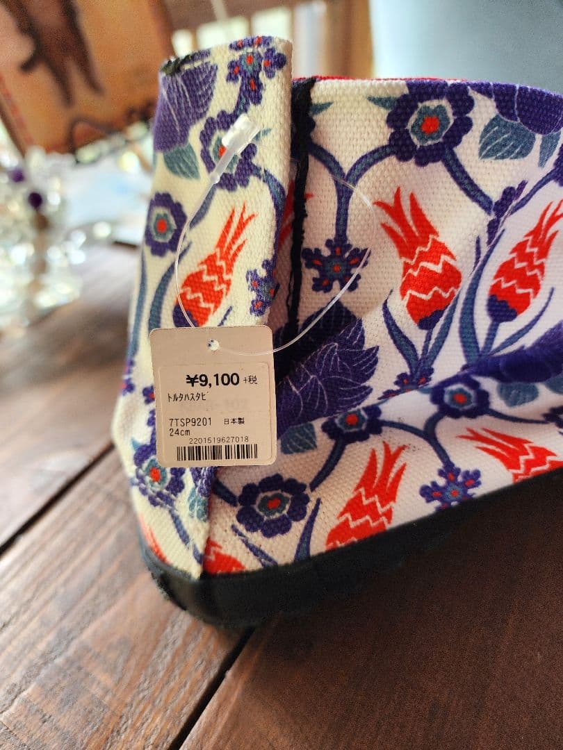 新品 倭物やカヤ 地下足袋-JIKATABI-24cm トルタ 蓮