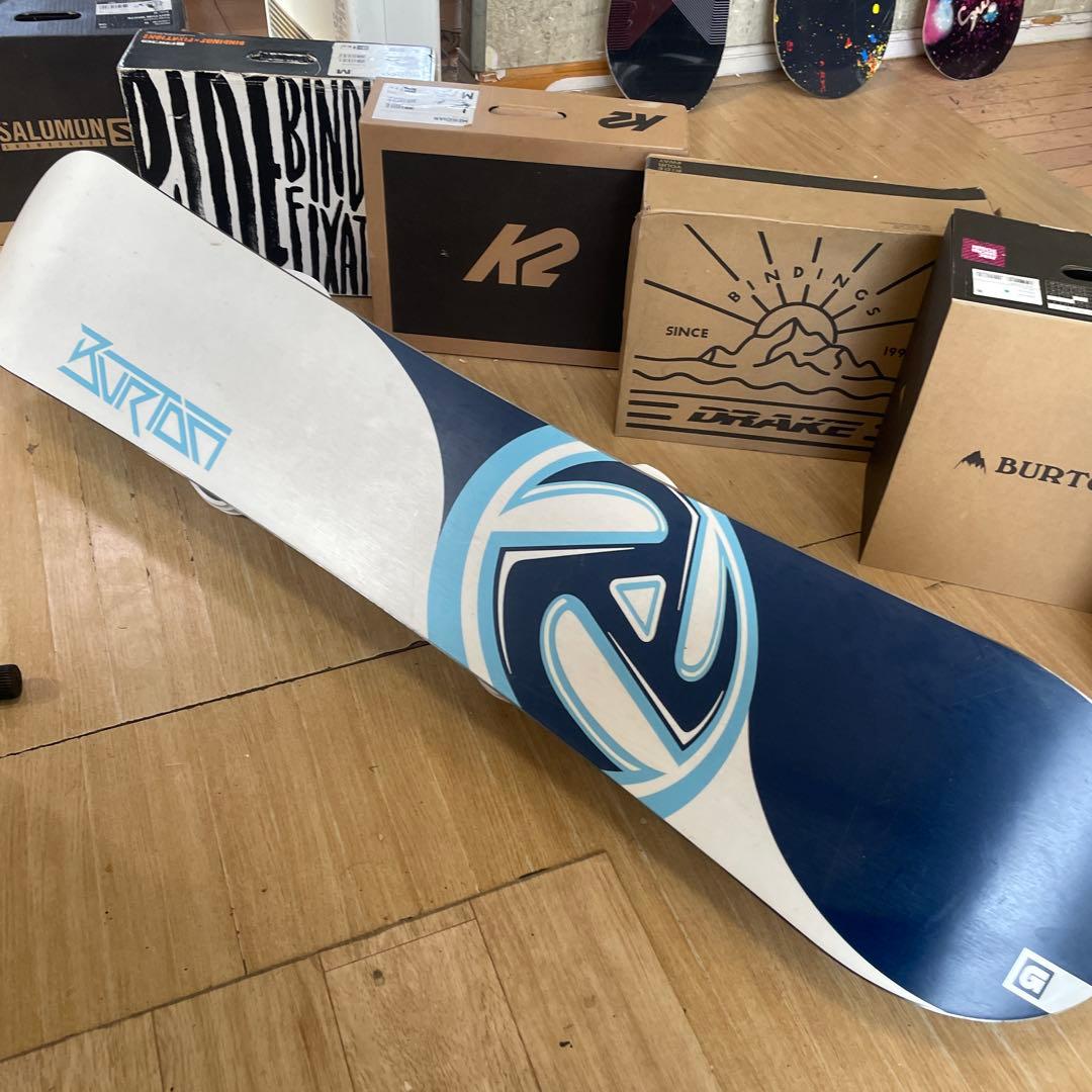 BURTON×SALOMON　バートン　スノーボードセット　Cバインディング付