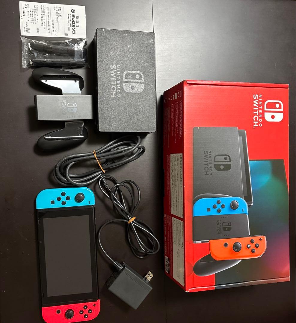 美品　Switch 本体＋付属品