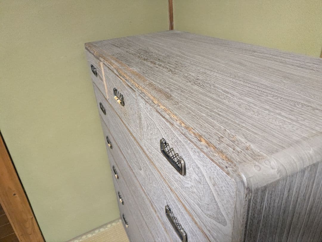 【まなちゃんさん専用】【加茂桐たんす（7段）】伝統工芸士 柏 政衛 作