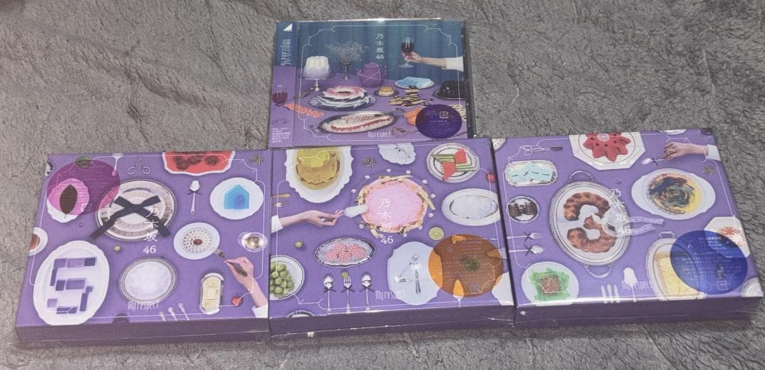 CD/Blu-ray 乃木坂46 5th アルバム My respect 4枚