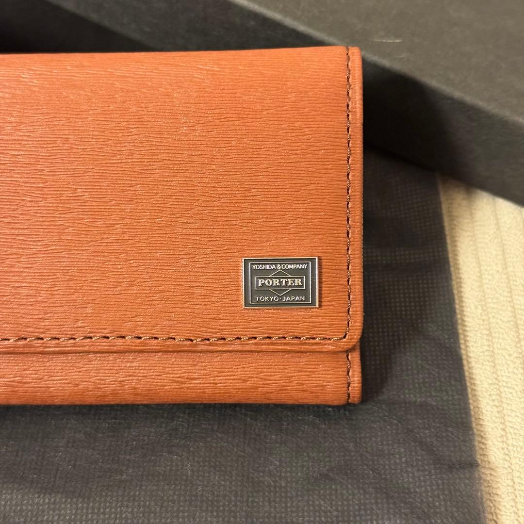 【新品】PORTER レザー キーケース ブラウン