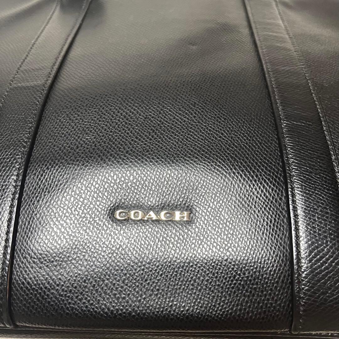 美品　コーチGAGAR ブラックビジネスバッグ黒