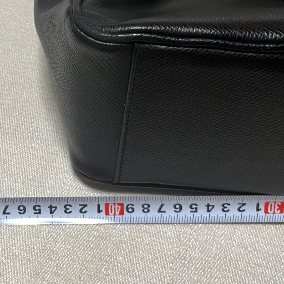 美品　コーチGAGAR ブラックビジネスバッグ黒
