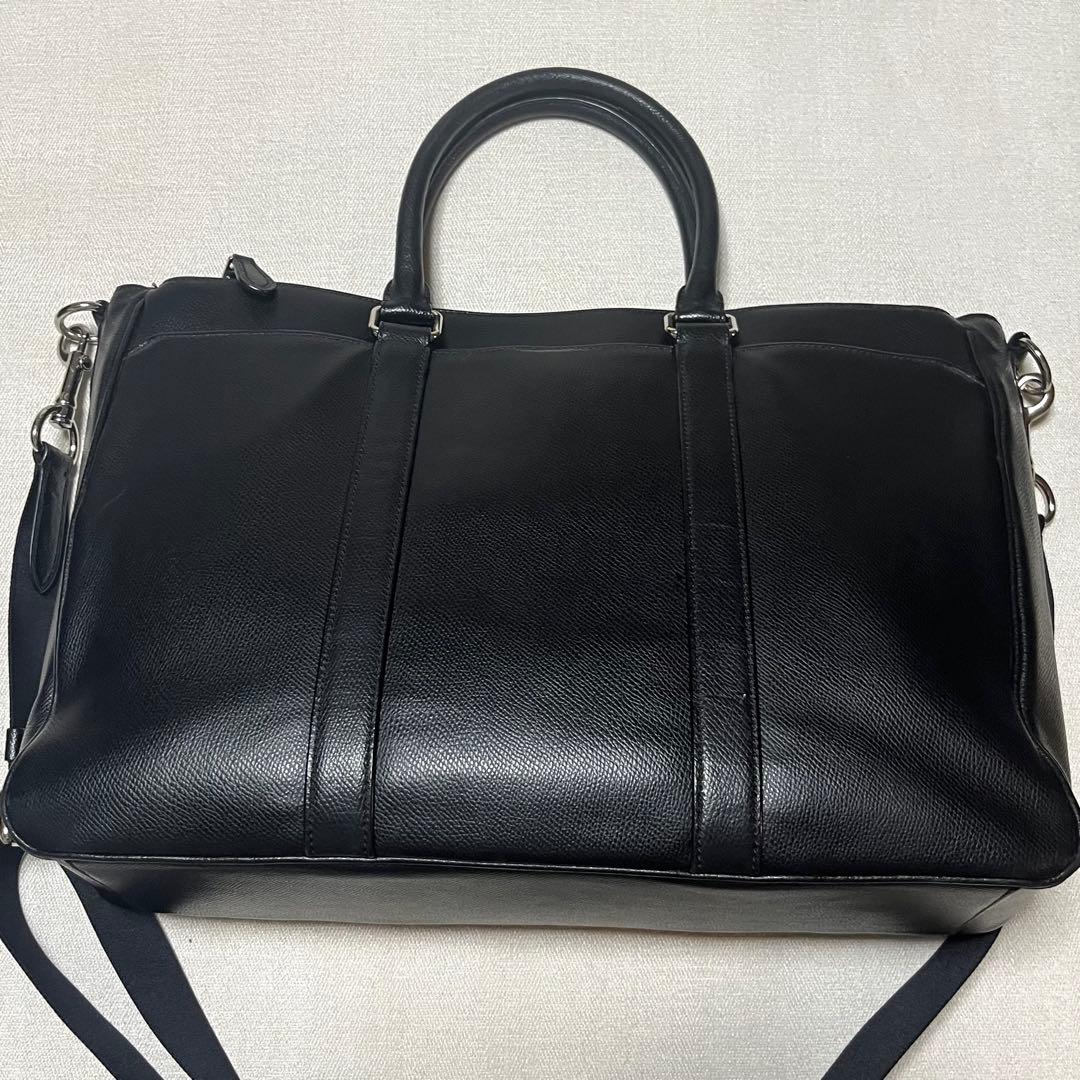 美品　コーチGAGAR ブラックビジネスバッグ黒