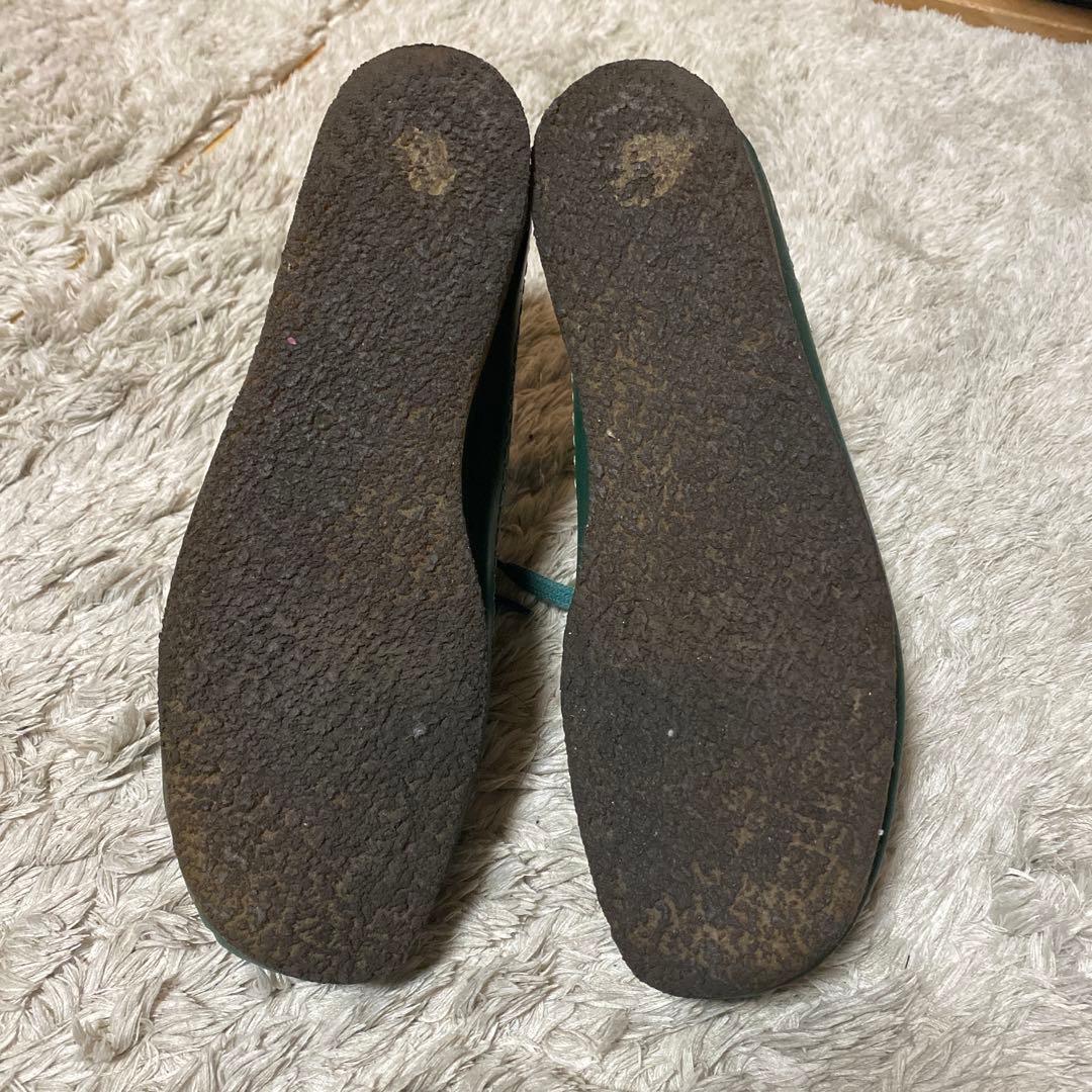 supreme × Clarks モカシン グリーン 26.5cm 最終値下げ