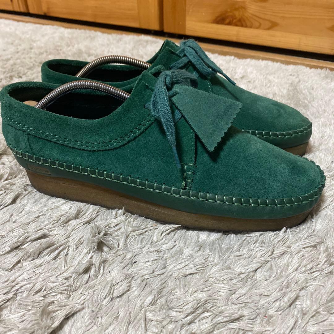 supreme × Clarks モカシン グリーン 26.5cm 最終値下げ