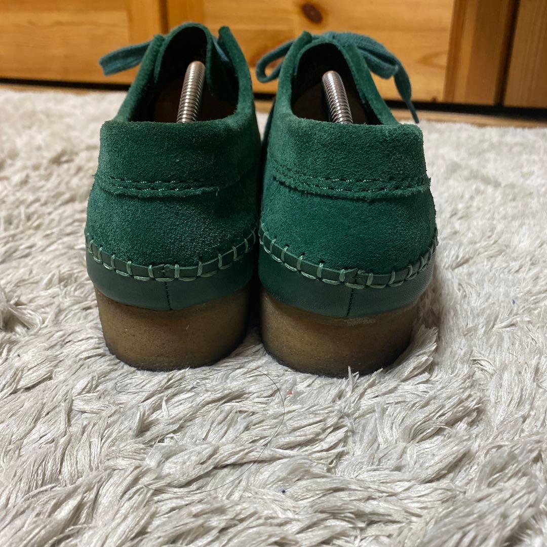 supreme × Clarks モカシン グリーン 26.5cm 最終値下げ