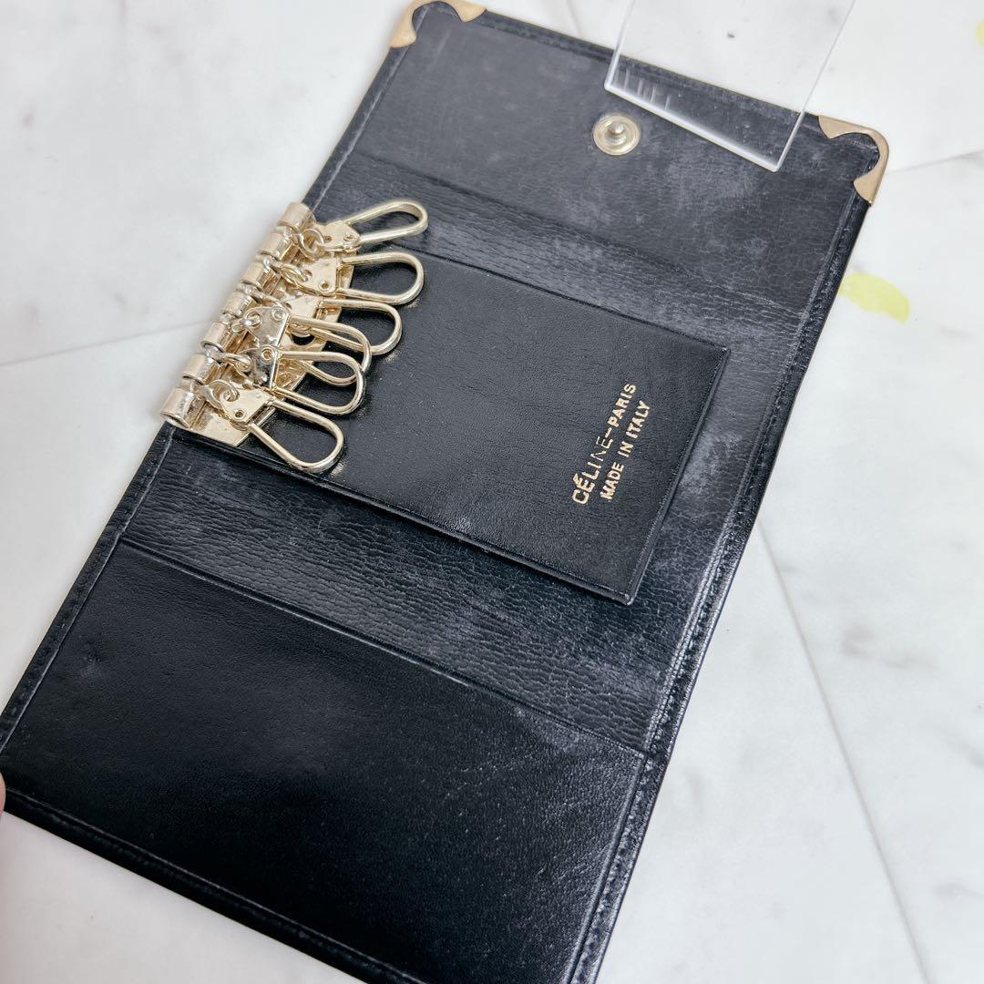 未使用級✨OLD CELINE(セリーヌ) キーケース 6連　トリオンフ