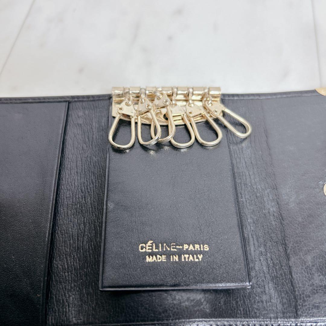 未使用級✨OLD CELINE(セリーヌ) キーケース 6連　トリオンフ