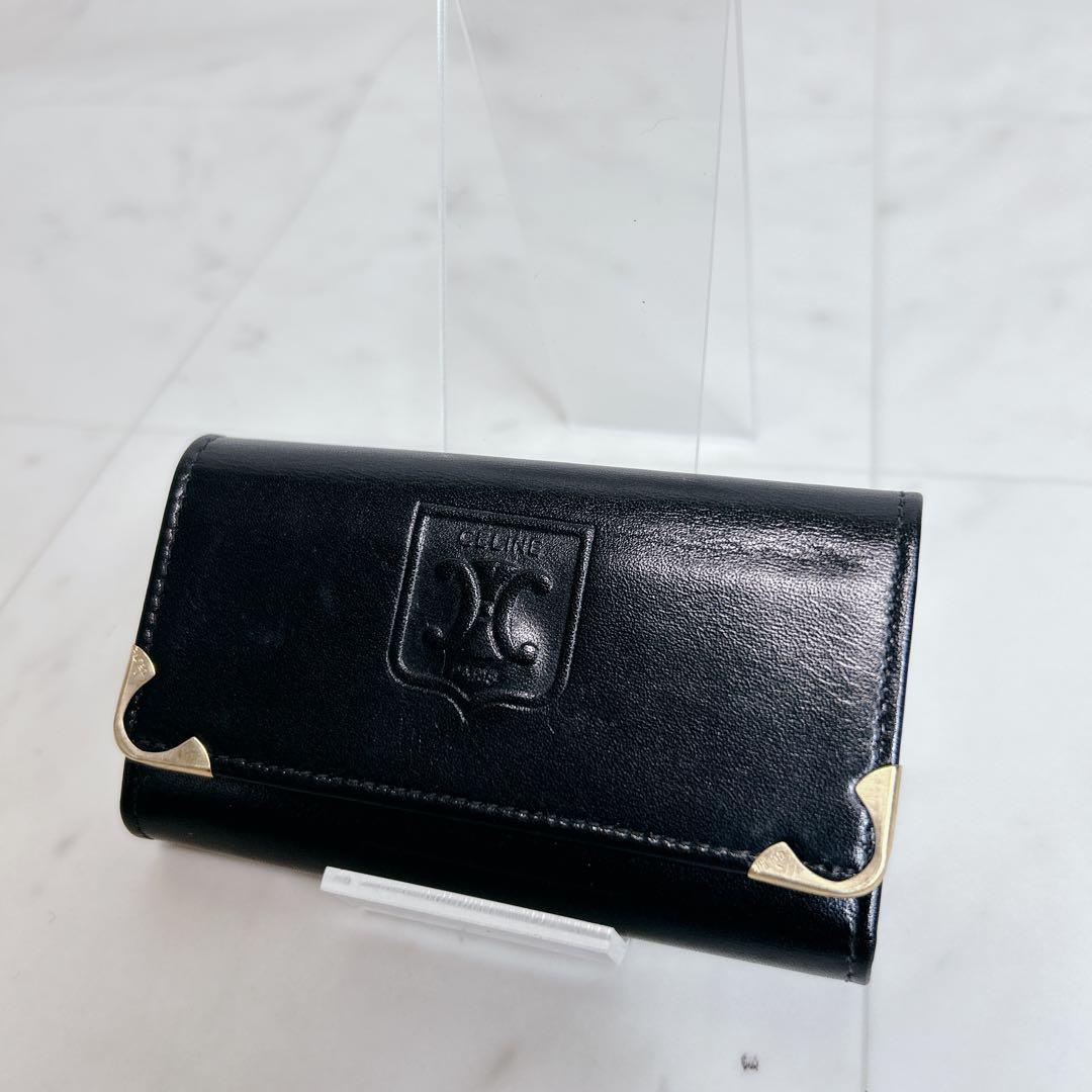 未使用級✨OLD CELINE(セリーヌ) キーケース 6連　トリオンフ
