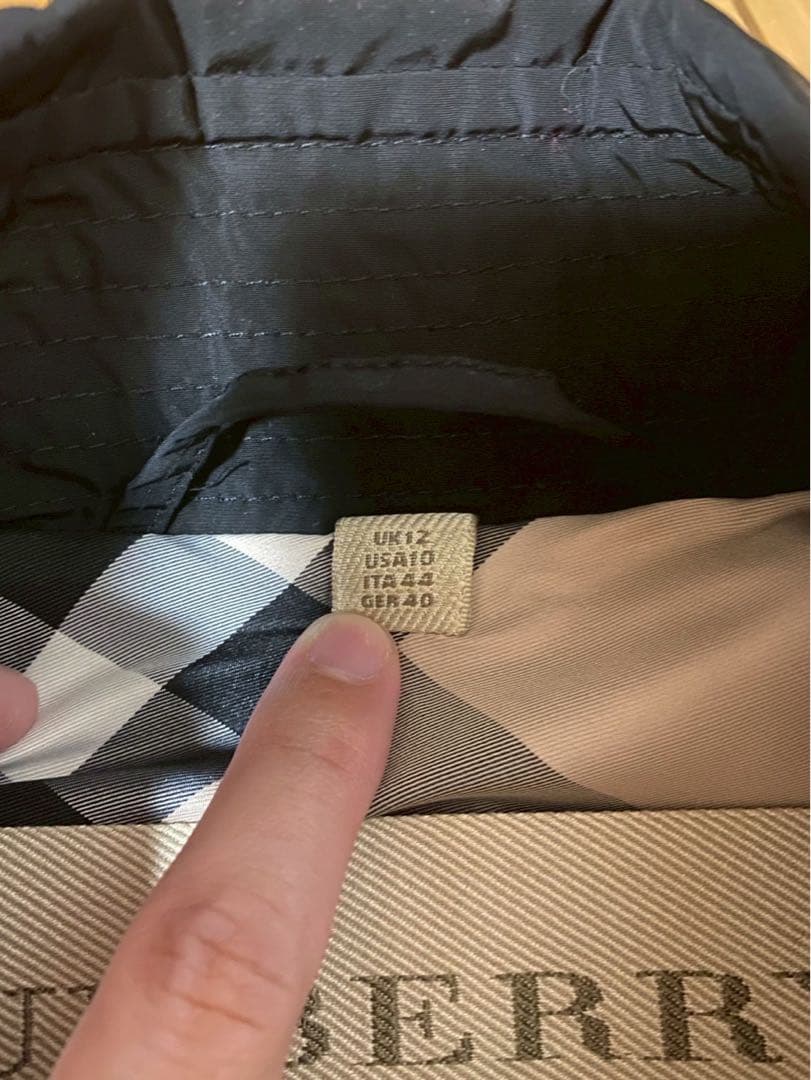 BURBERRY BRIT ブラック トレンチコート