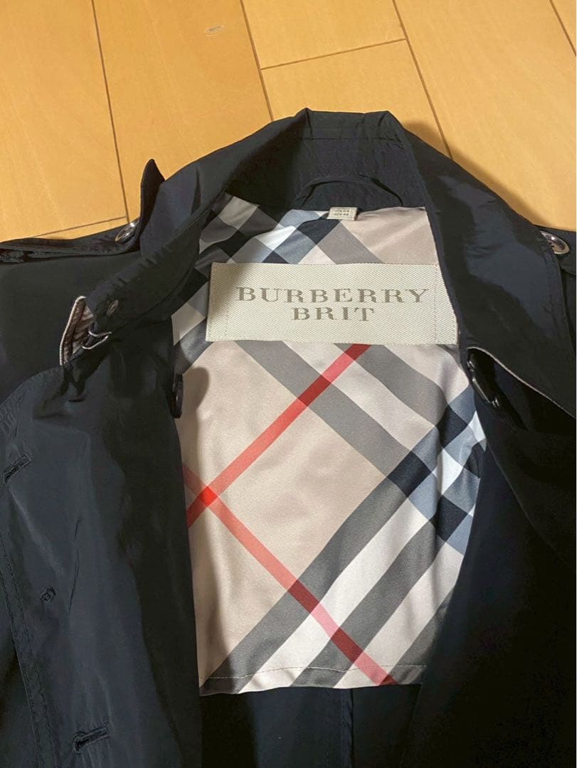 BURBERRY BRIT ブラック トレンチコート