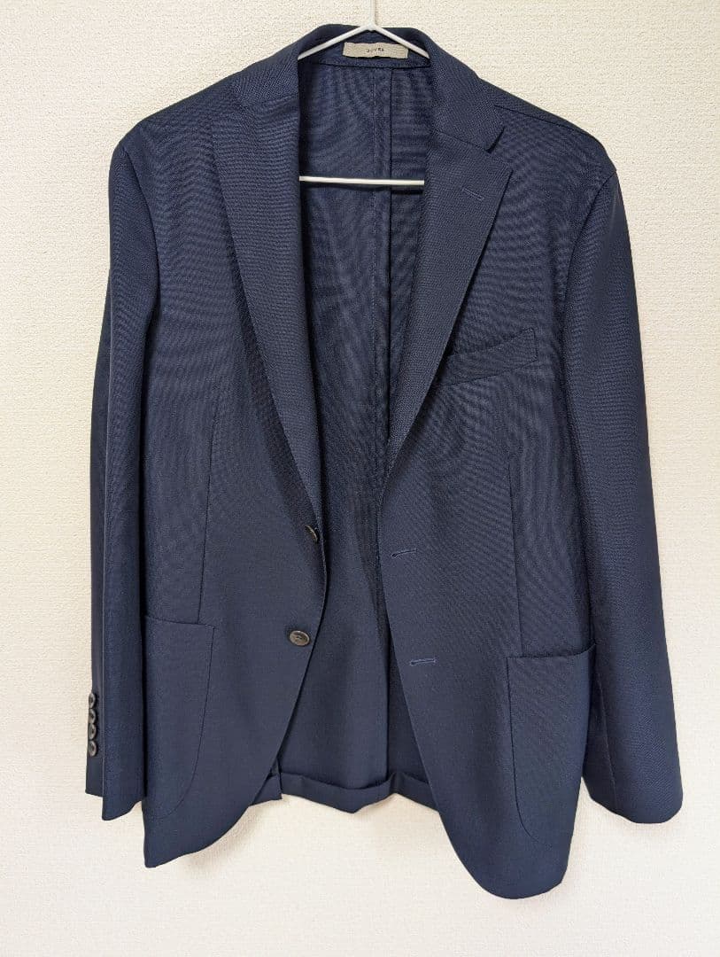 BOGLIOLI ボリオリ DOVER ホップサック ネイビー 44 美品