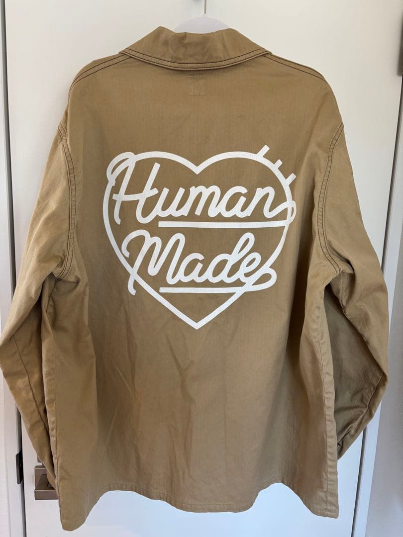 ヒューマンメイド　HUMAN MADE カバーオール　XL ベージュ　NIGO