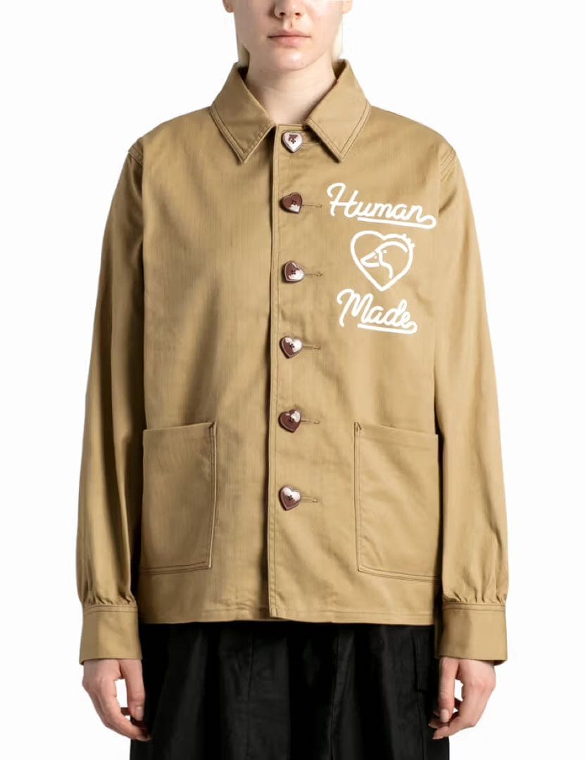 ヒューマンメイド　HUMAN MADE カバーオール　XL ベージュ　NIGO