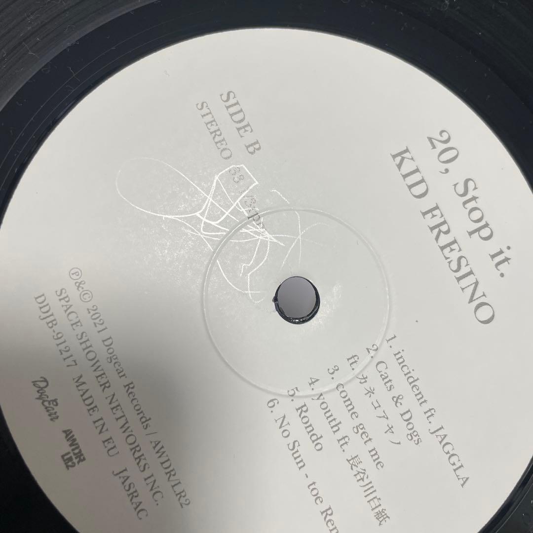 KID FRESINO 20,STOP IT LPレコード