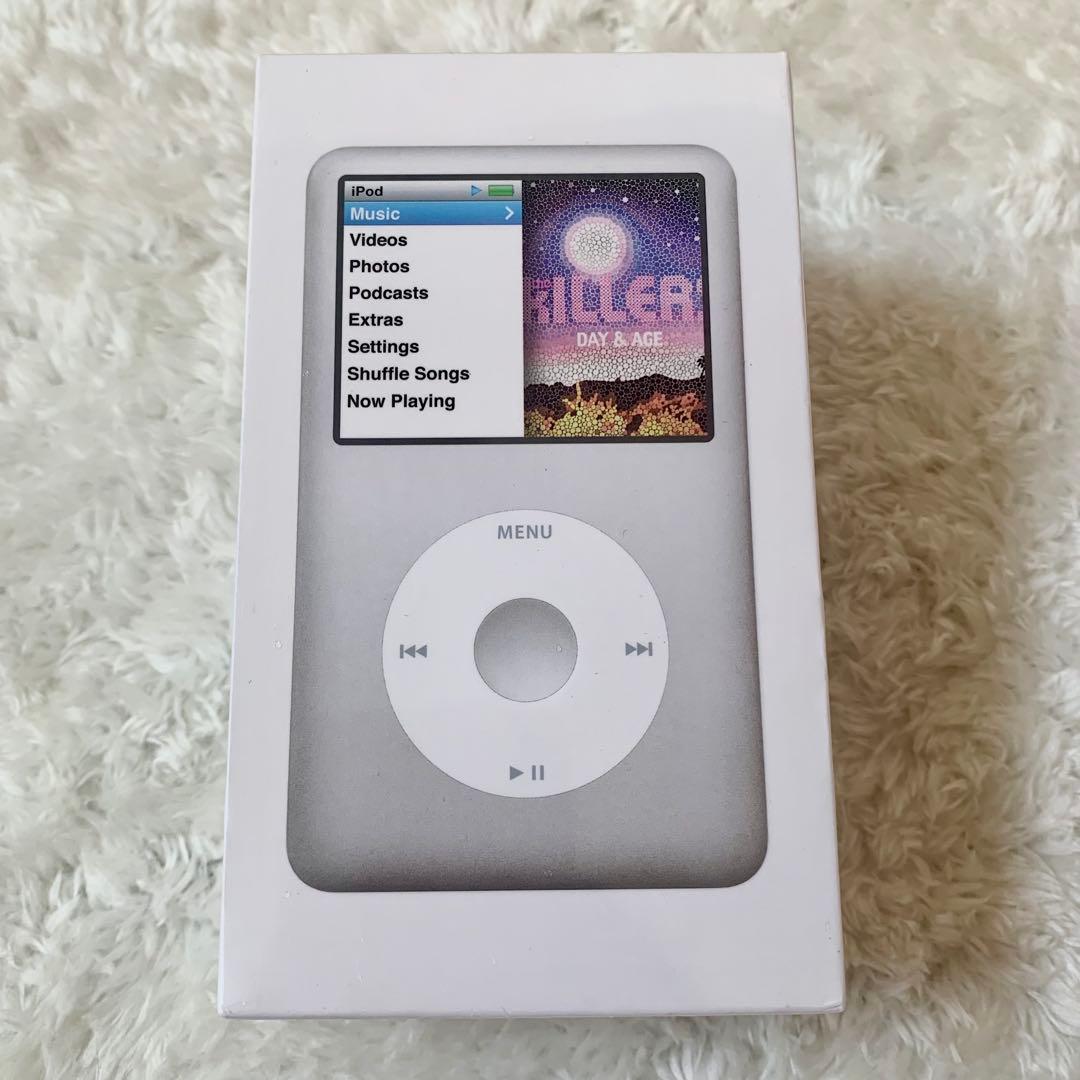 【新品未使用・付属品付き】iPod classic 160GB シルバー