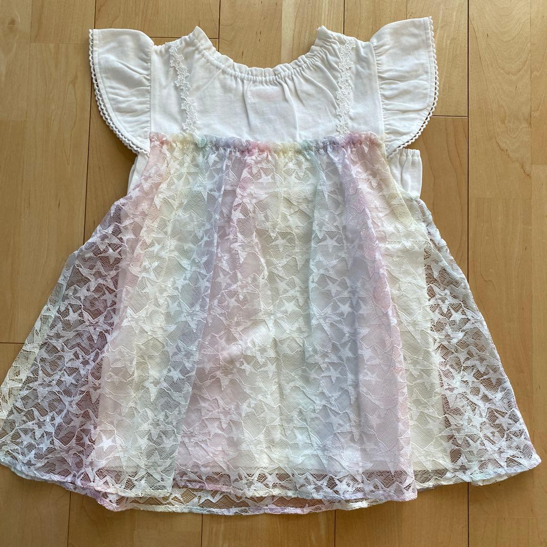 本日削除　メゾピアノ　チュニック　Tシャツ キュロットセット　まとめ売り　130