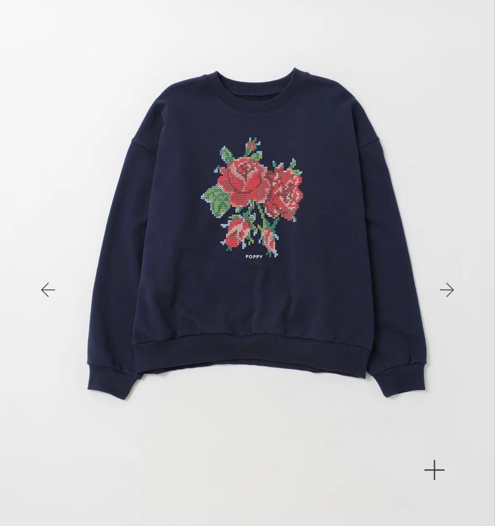 【新品未着用】POPPY スウェット