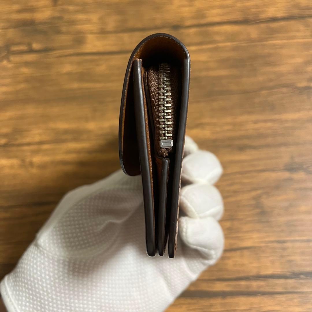 【未使用に近い】SLOW&CO ミニウォレット イングラサット プエブロレザー