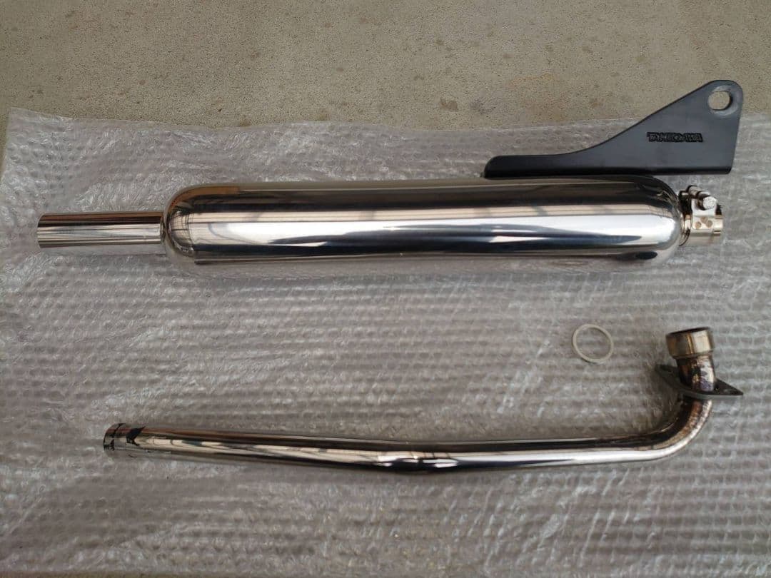 ステンレス マフラー ガスケット付き