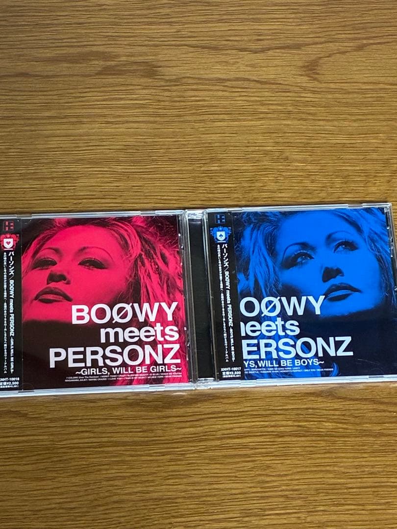 貴重！　BOOWY meets PERSONZ　2枚セット　ボウイ　パーソンズ