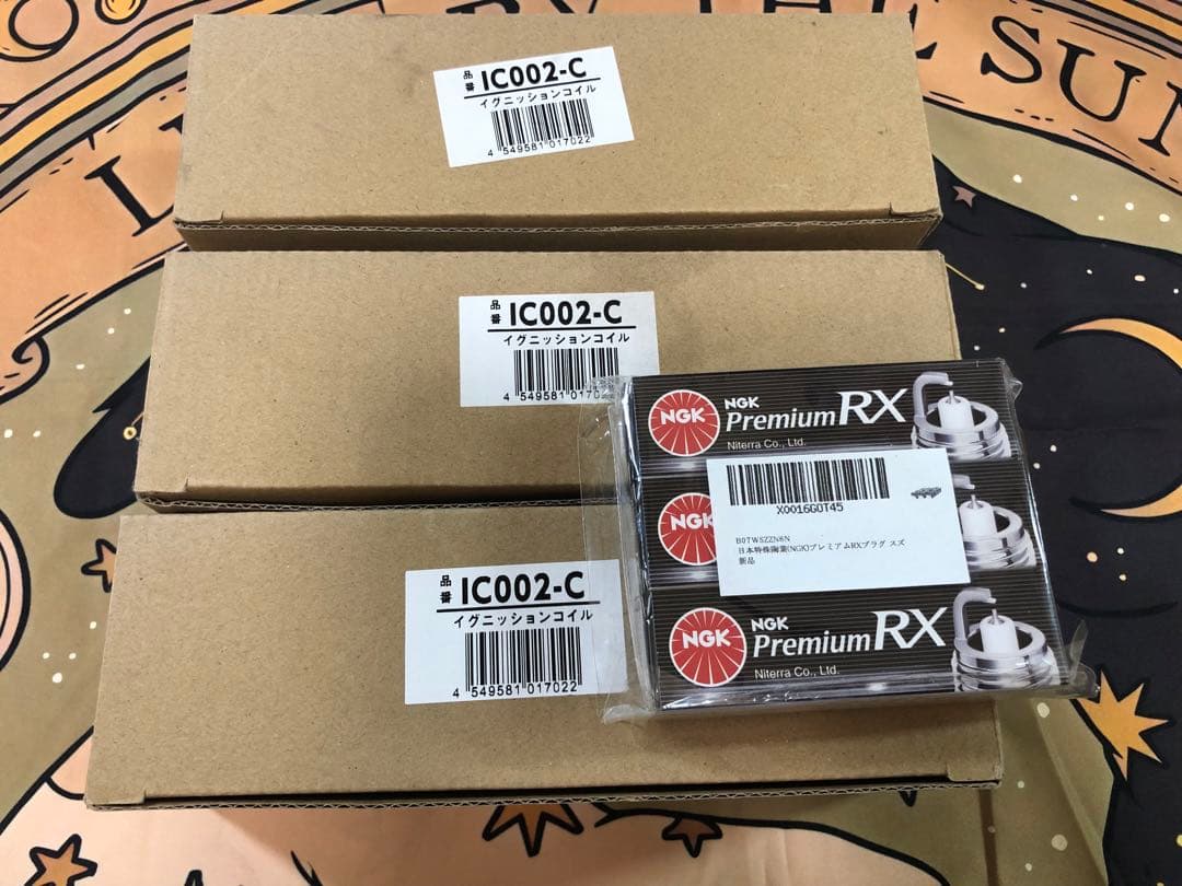 NGK Premium プラグ　イグニッションコイルセット　エブリィ　未使用品