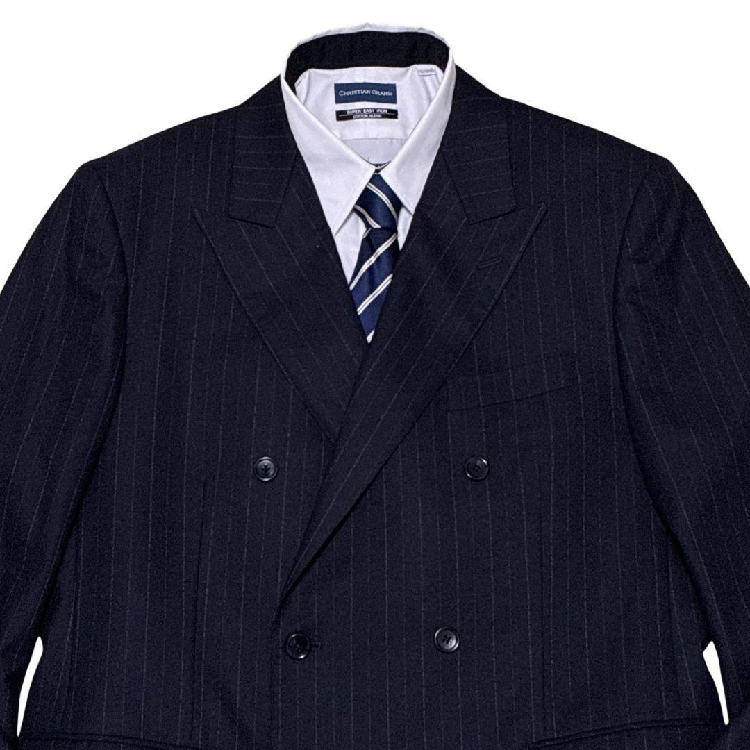 美品✨REGAL リーガル ダブルブレスト 高級スーツ上下 セットアップ 紺色