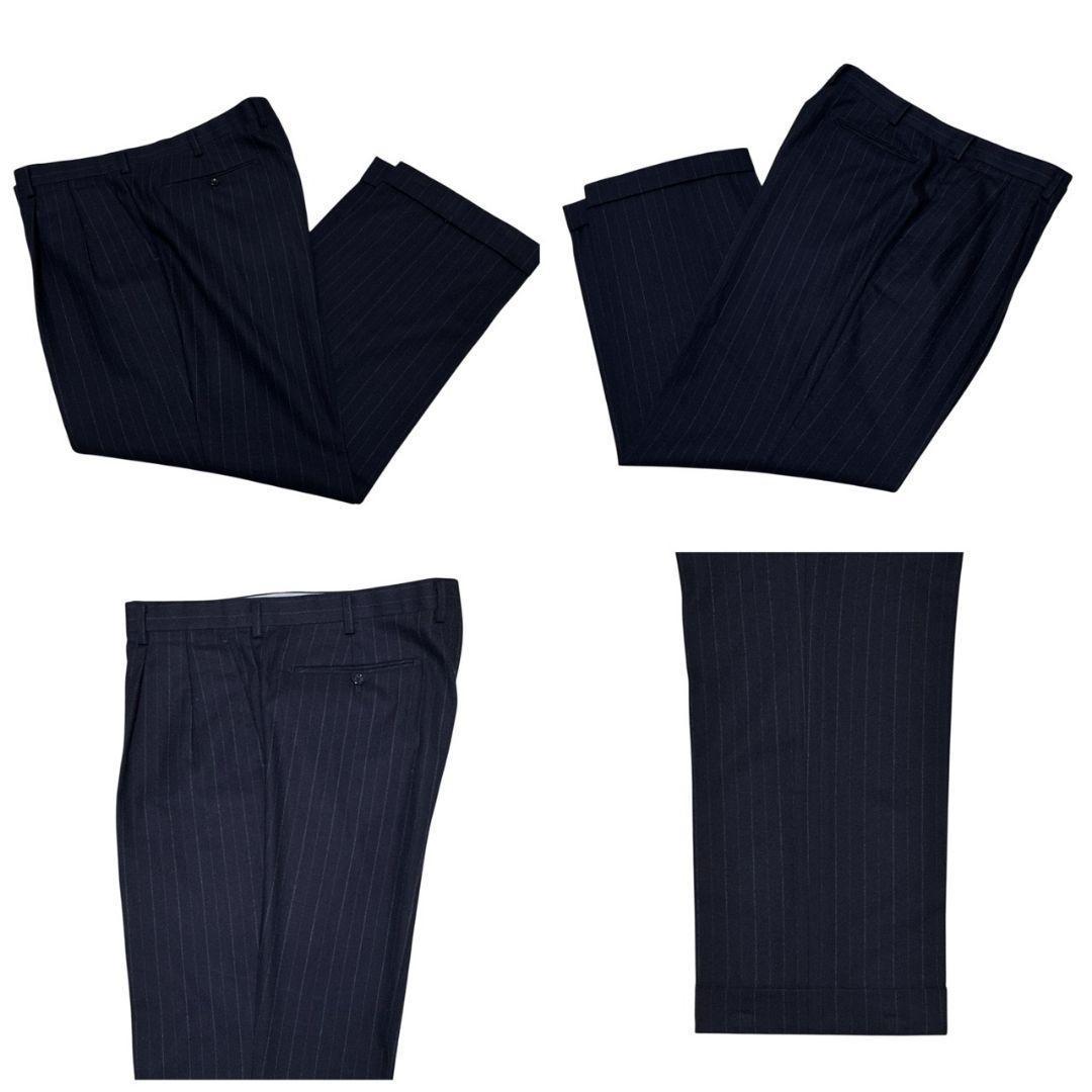 美品✨REGAL リーガル ダブルブレスト 高級スーツ上下 セットアップ 紺色