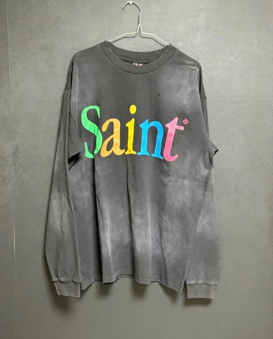 セントマイケル　saint mxxxxxx 長袖カットソー 黒夢　清春